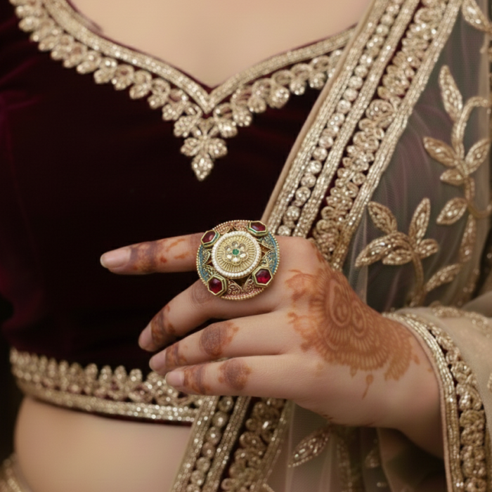 Royal Heritage Adjustable Cocktail Ring